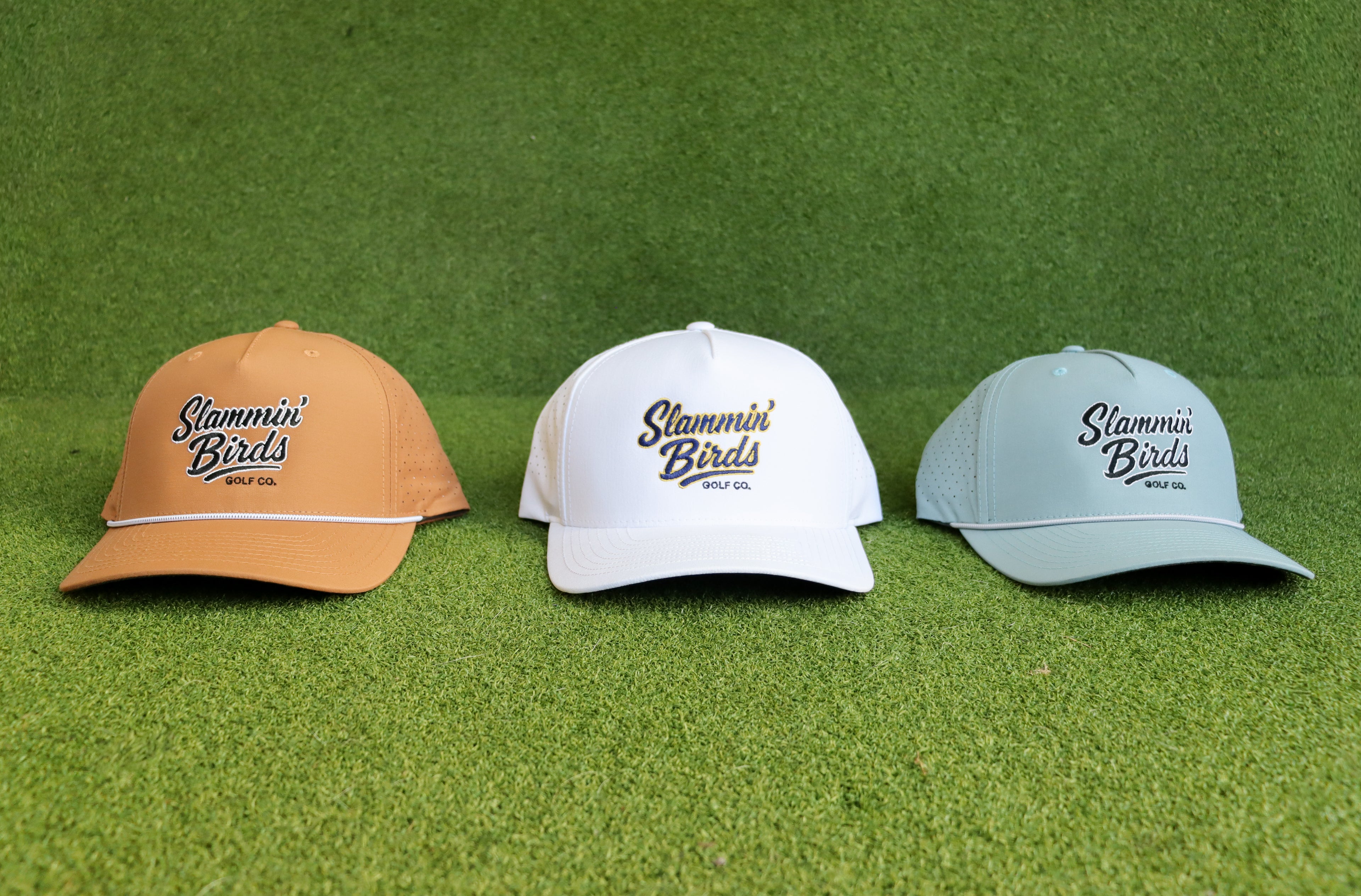 Retro Logo Performance Hat- Bronze