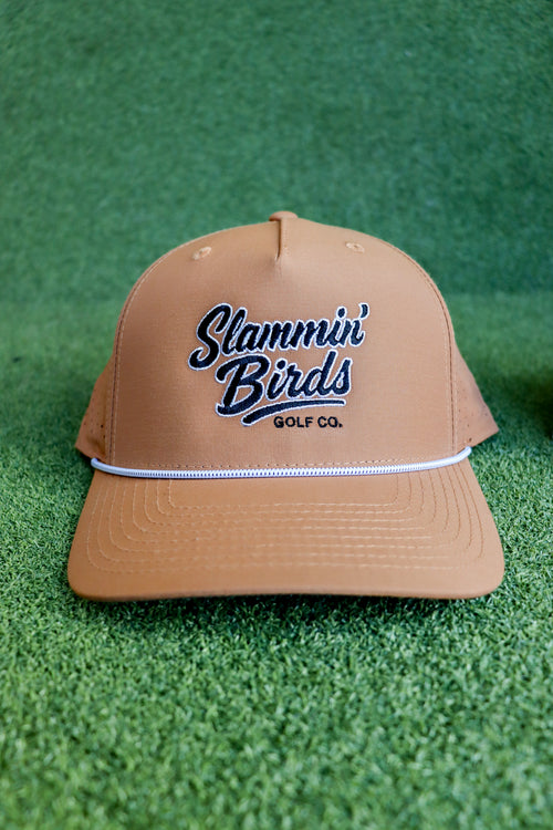 Retro Logo Performance Hat- Bronze