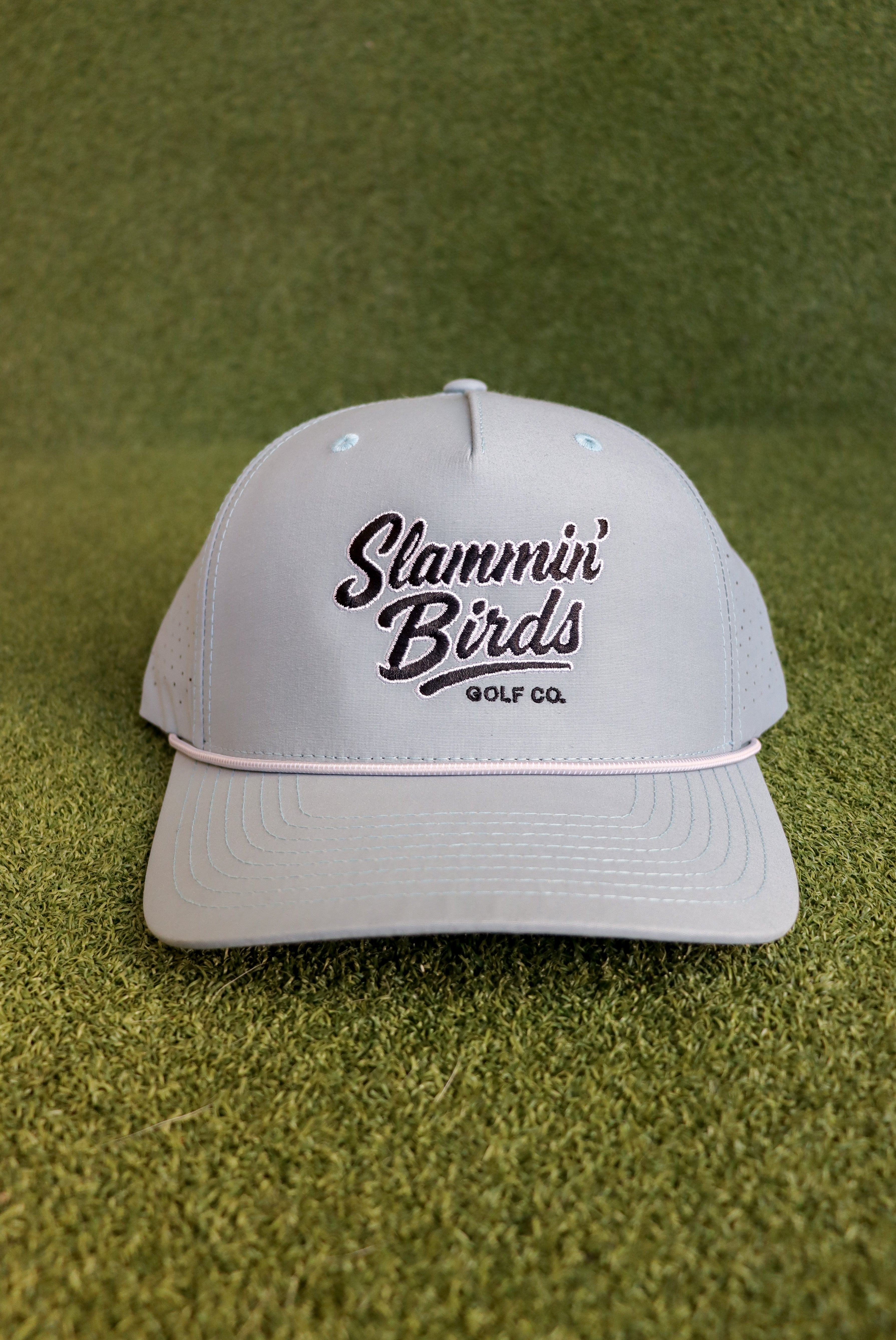 Retro fit Performance Hat- Blue/Gray