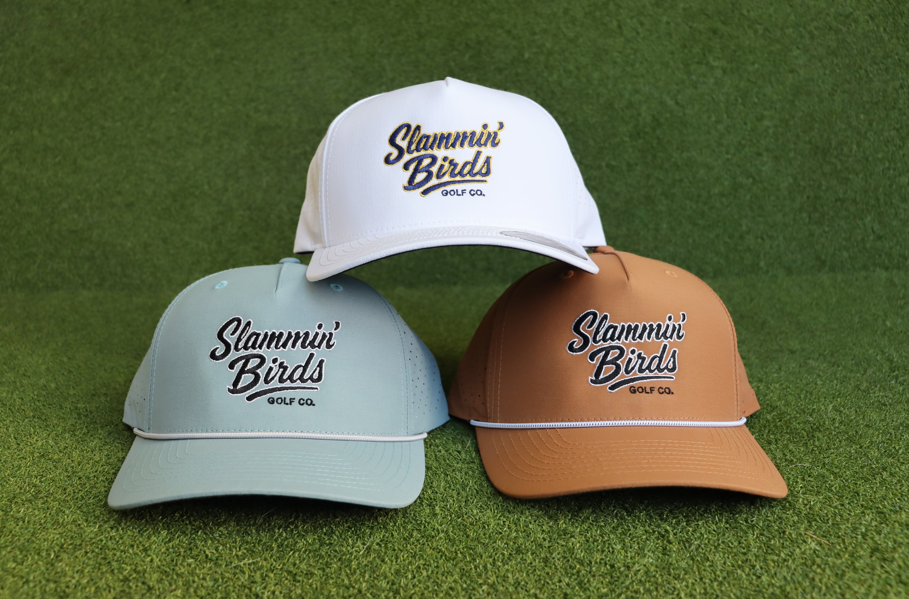 Retro Logo Performance Hat- Bronze